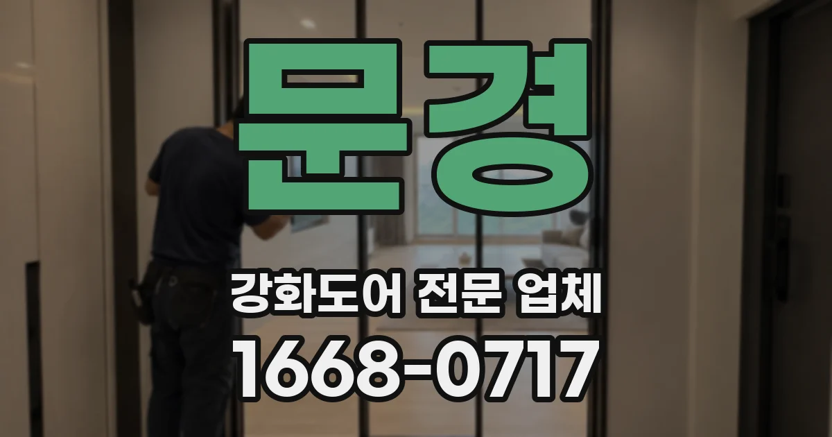 문경 강화도어 전문 업체