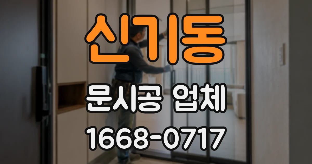 신기동 문시공 업체