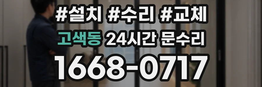고색동 24시간 문수리