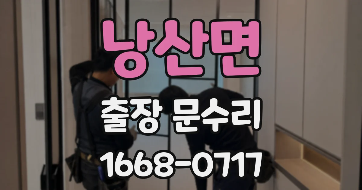 낭산면 출장 문수리