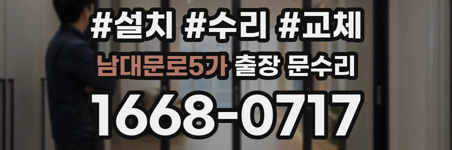 남대문로5가 출장 문수리