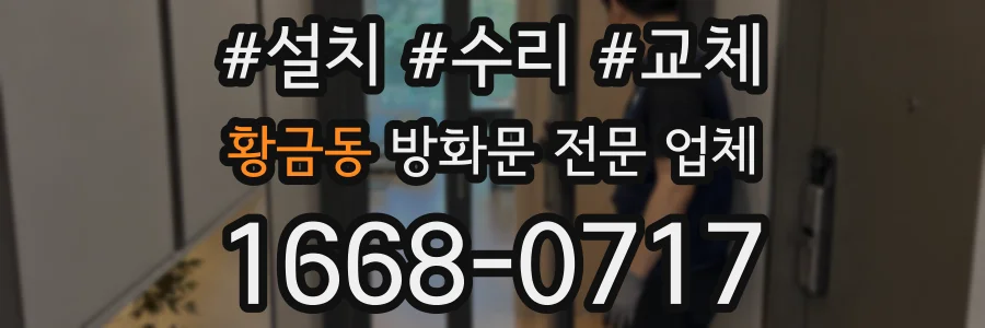 황금동 방화문 전문 업체