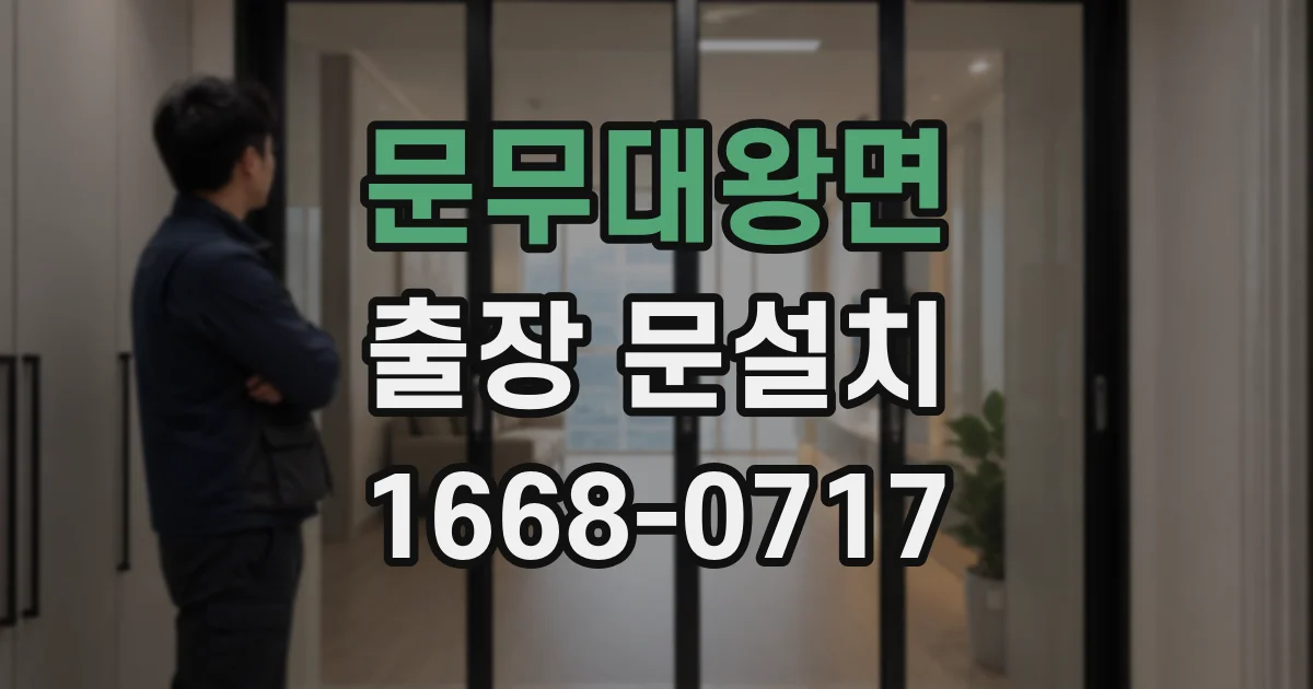 문무대왕면 출장 문설치