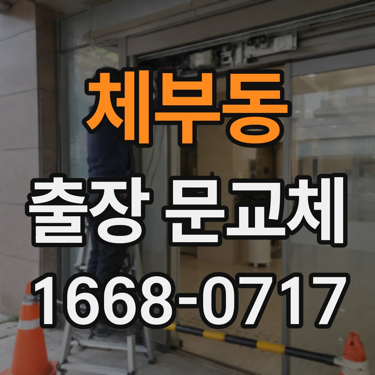 체부동 출장 문교체