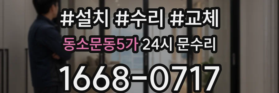 동소문동5가 24시 문수리