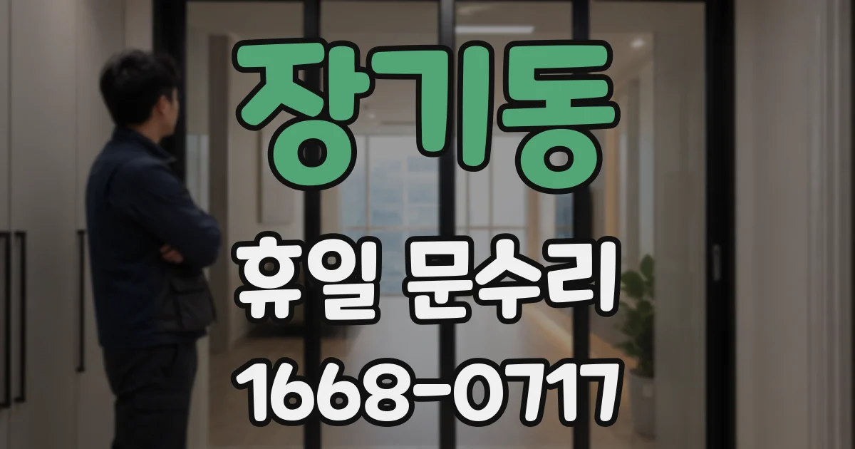 장기동 휴일 문수리
