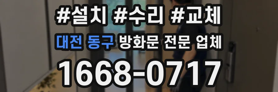 대전 동구 방화문 전문 업체