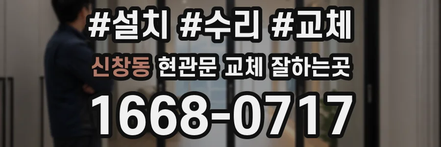 신창동 현관문 교체 잘하는곳