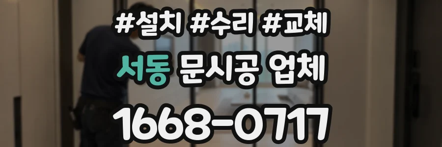 서동 문시공 업체