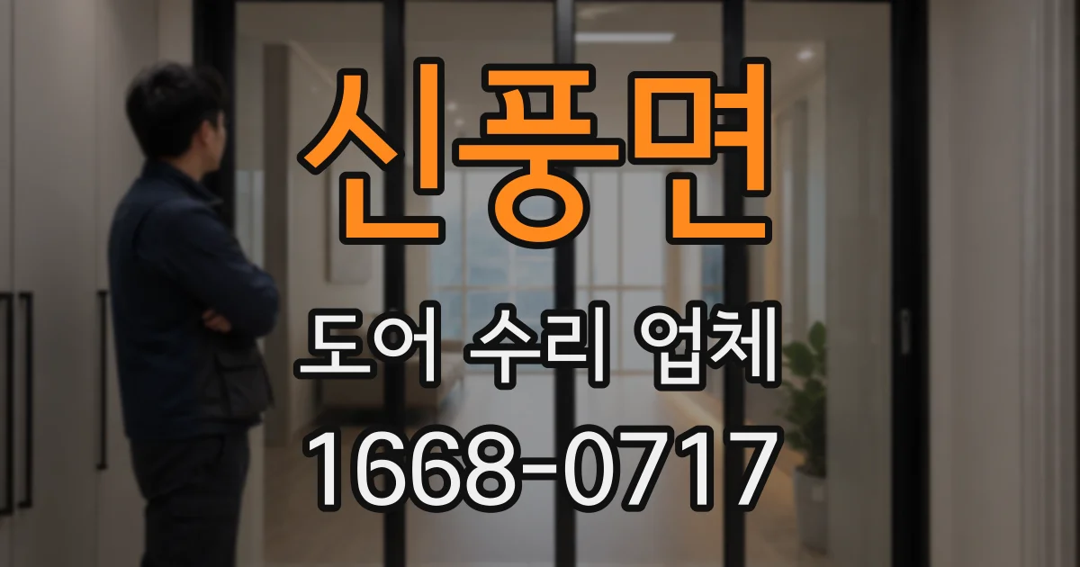 신풍면 도어 수리 업체