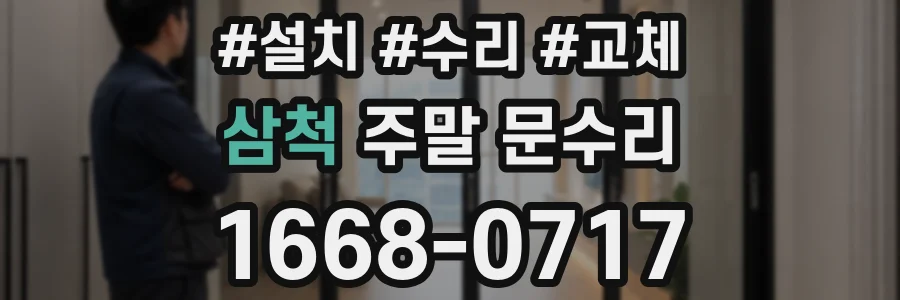 삼척 주말 문수리