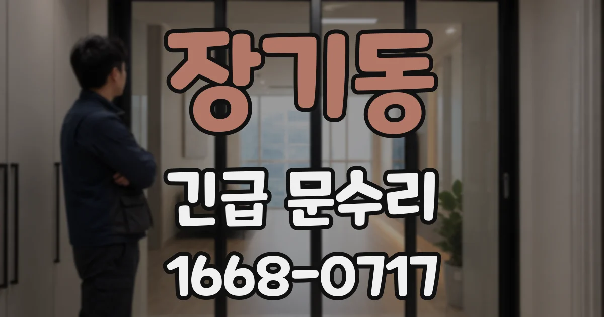 장기동 긴급 문수리