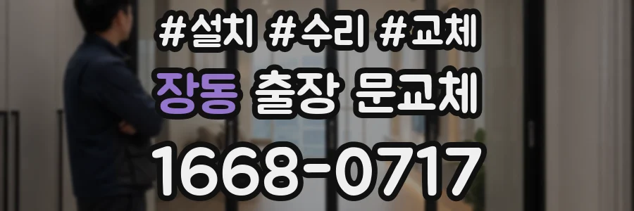 장동 출장 문교체