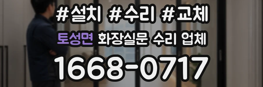 토성면 화장실문 수리 업체