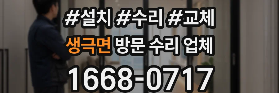 생극면 방문 수리 업체