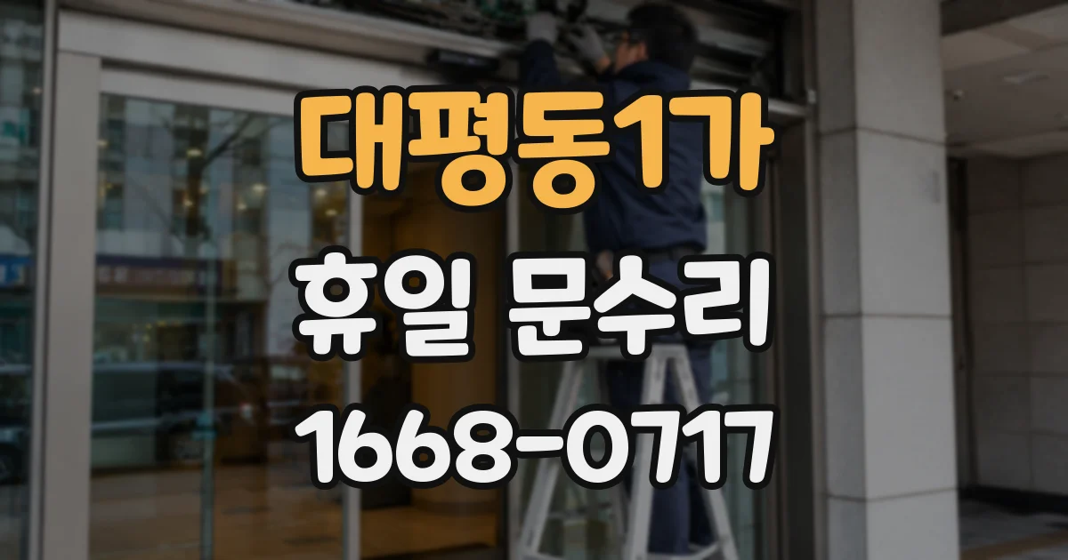 대평동1가 휴일 문수리