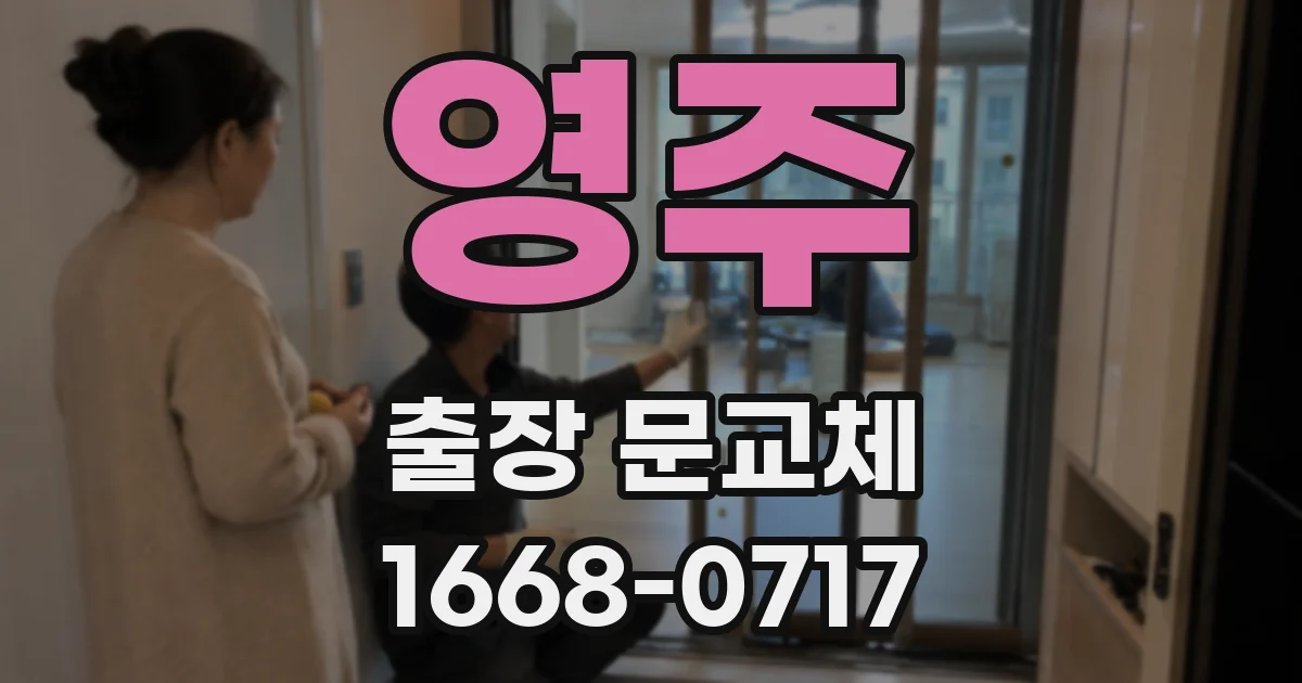 영주 출장 문교체