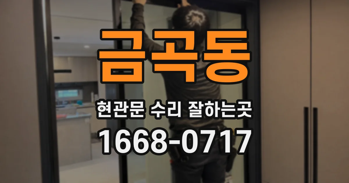 금곡동 현관문 수리 잘하는곳
