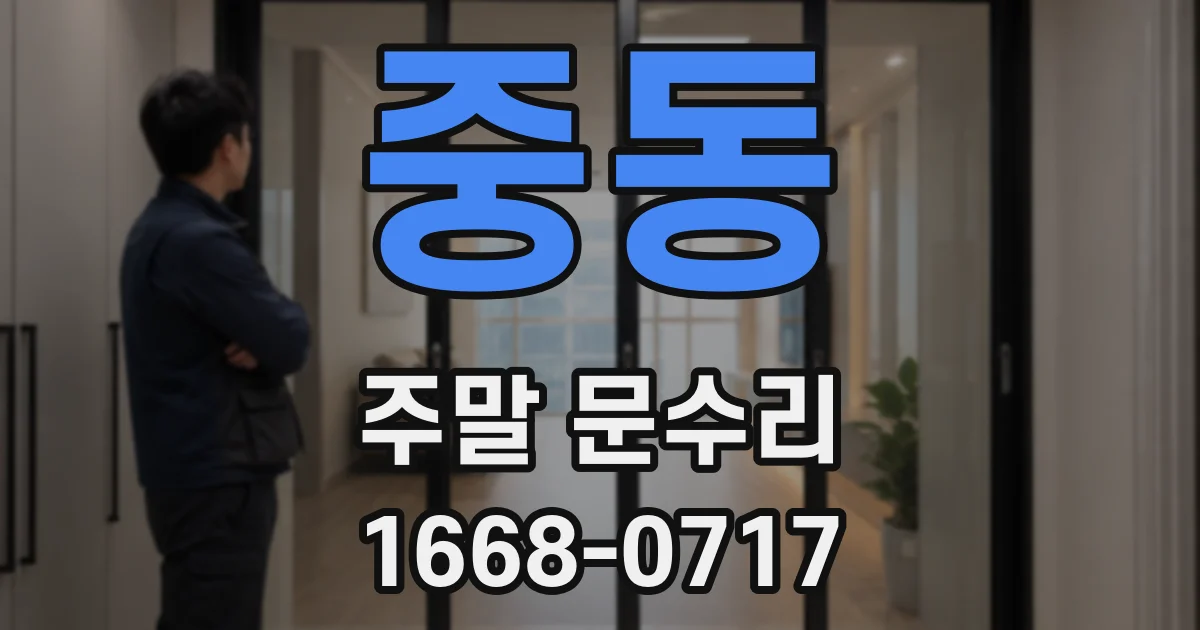 중동 주말 문수리