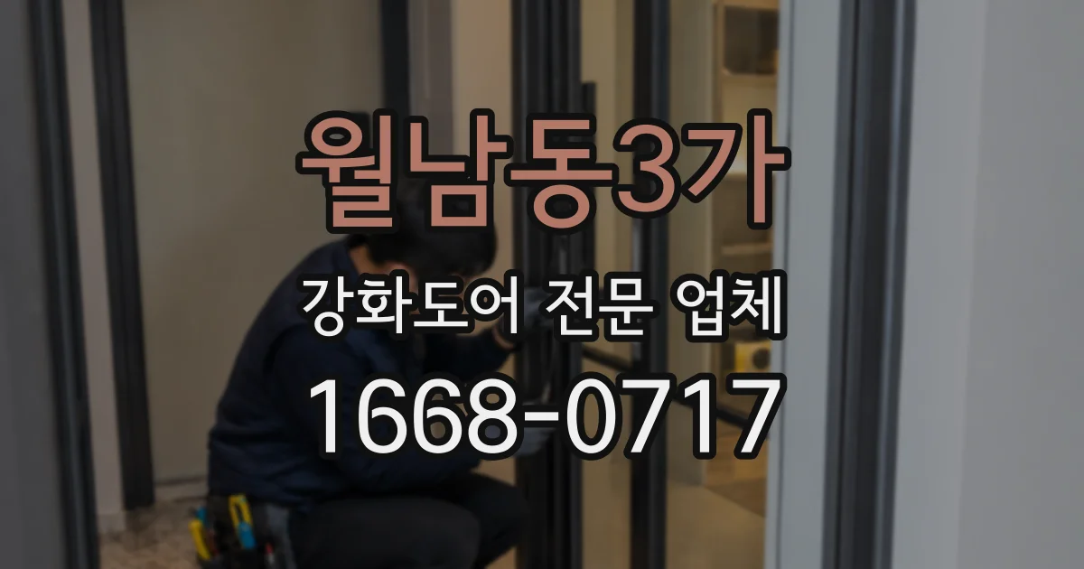 월남동3가 강화도어 전문 업체