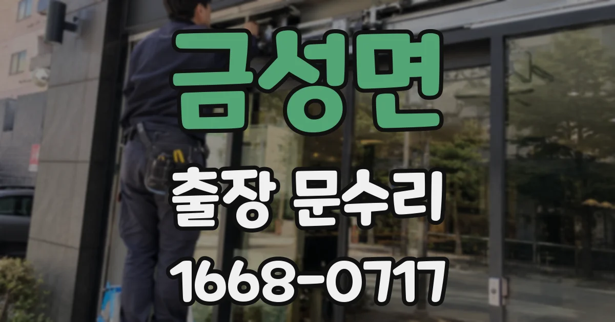 금성면 출장 문수리