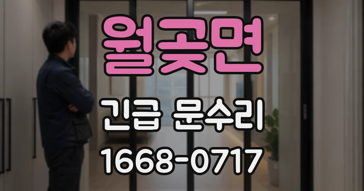 월곶면 긴급 문수리