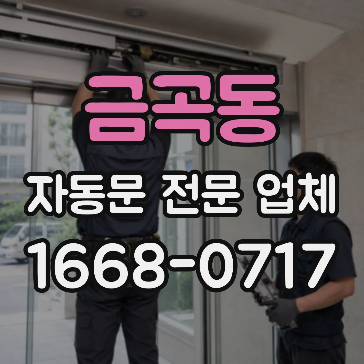 금곡동 자동문 전문 업체