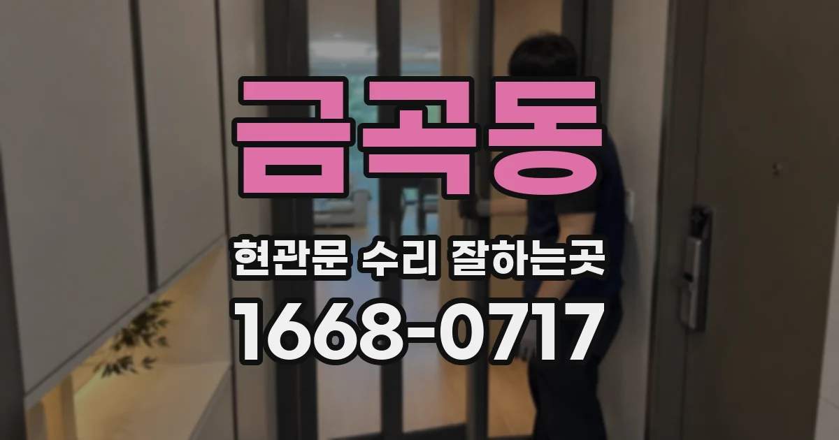금곡동 현관문 수리 잘하는곳