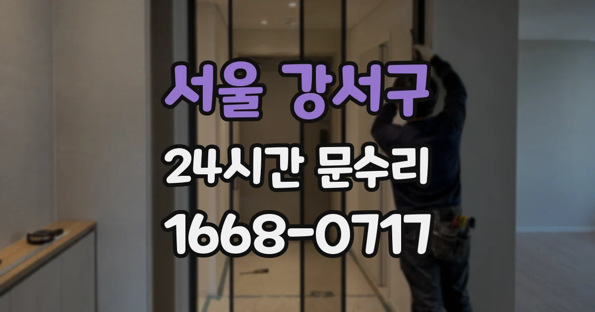 서울 강서구 24시간 문수리