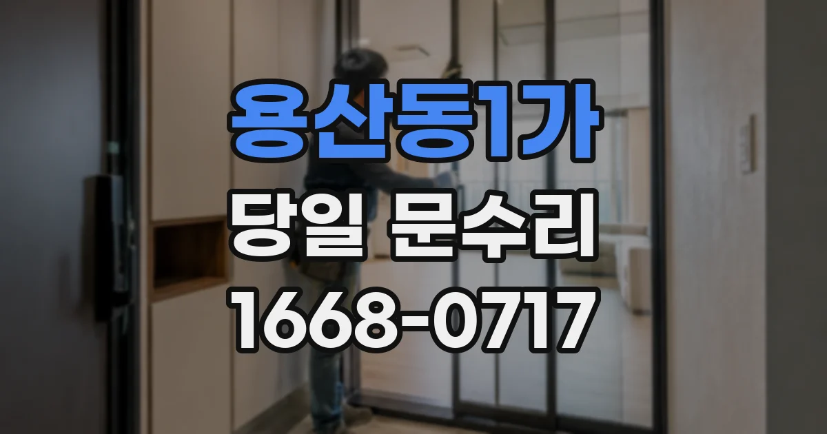 용산동1가 당일 문수리