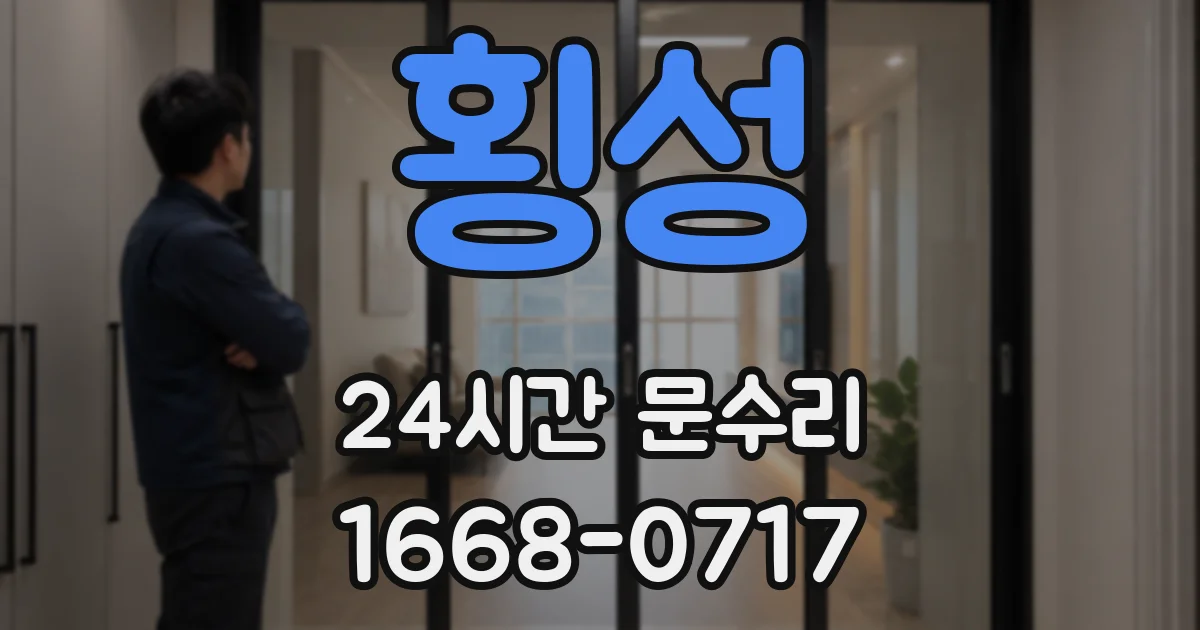 횡성 24시간 문수리