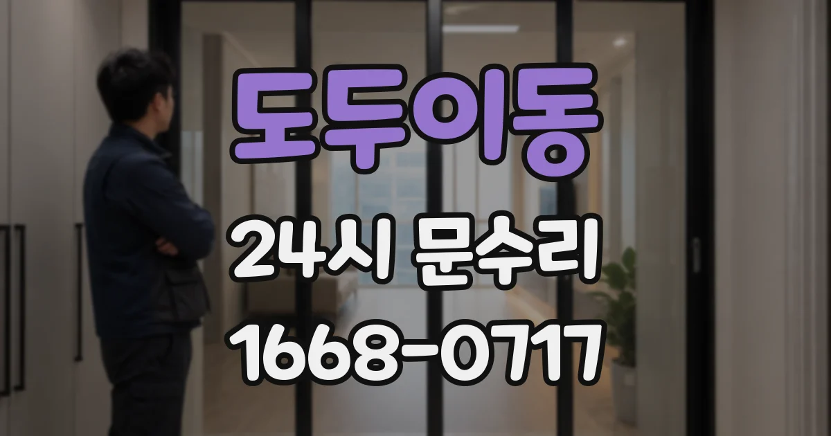 도두이동 24시 문수리