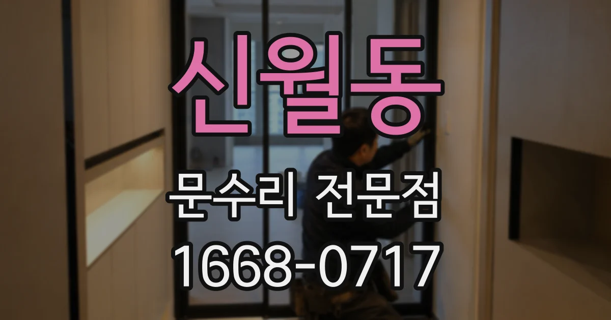 신월동 문수리 전문점