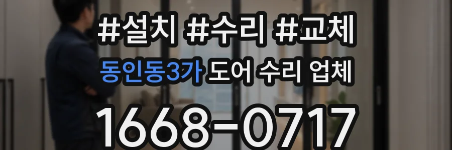 동인동3가 도어 수리 업체