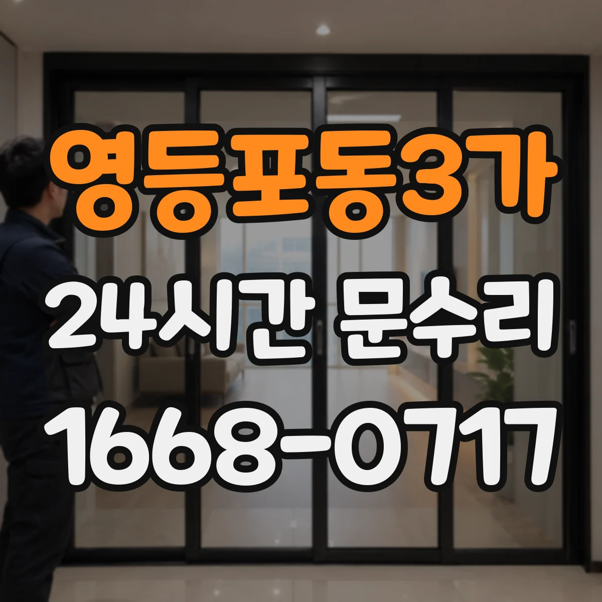 영등포동3가 24시간 문수리 비상시에 문 잠김 해제 지원