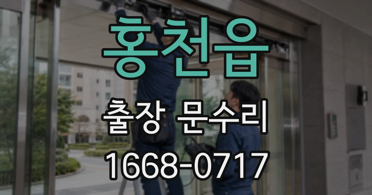 홍천읍 출장 문수리