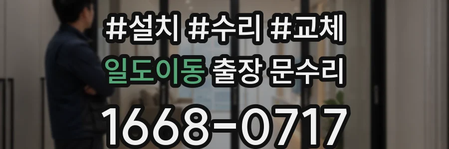 일도이동 출장 문수리