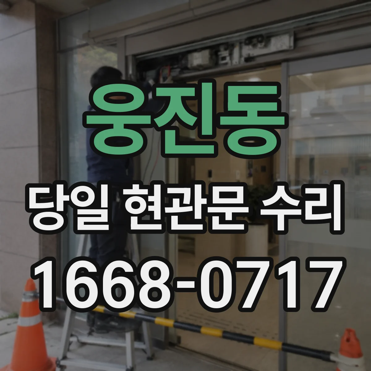 웅진동 당일 현관문 수리