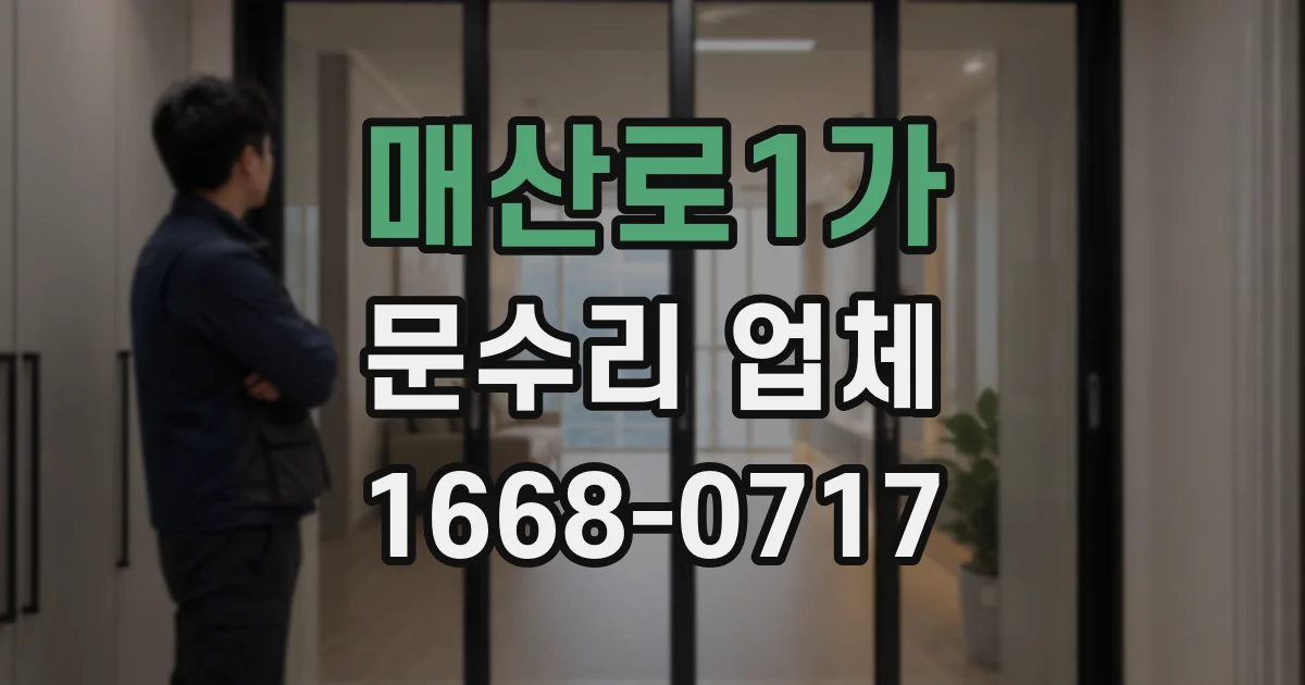 매산로1가 문수리 업체
