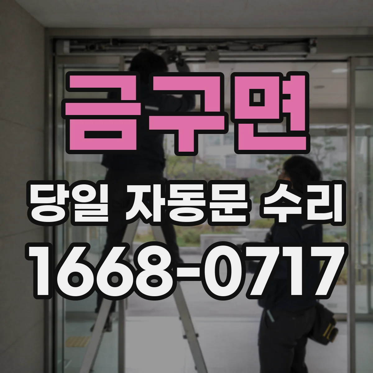 금구면 당일 자동문 수리