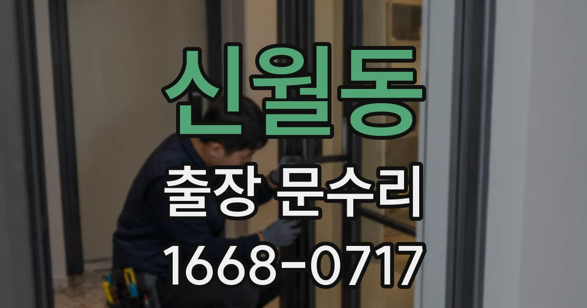 신월동 출장 문수리