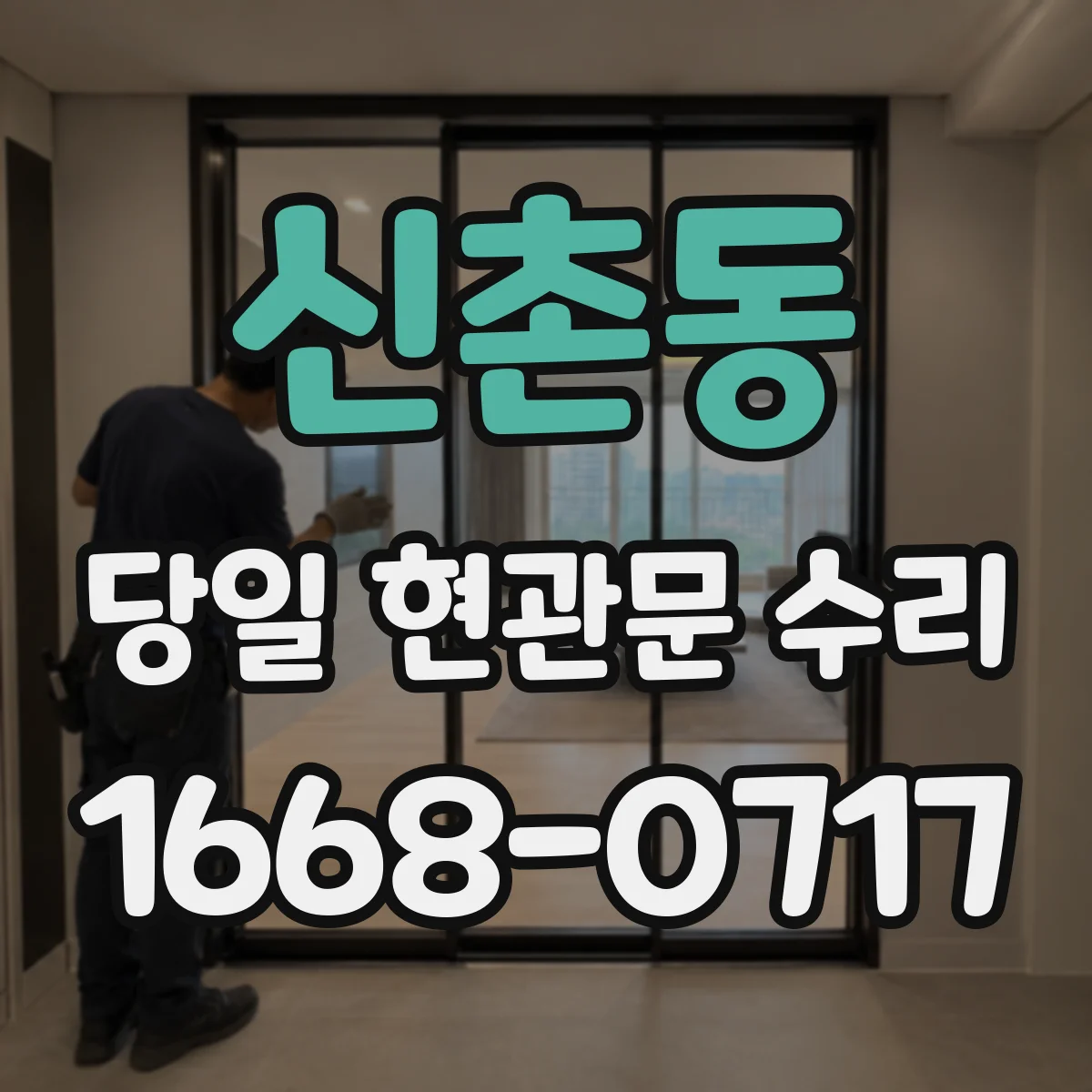 신촌동 당일 현관문 수리