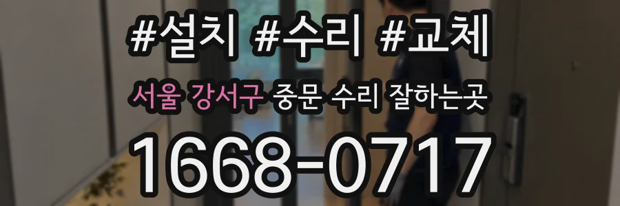서울 강서구 중문 수리 잘하는곳