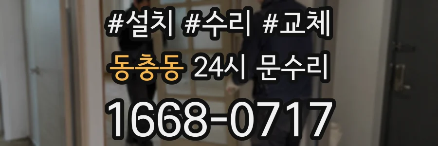 동충동 24시 문수리