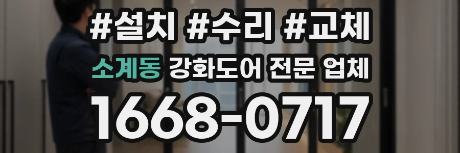 소계동 강화도어 전문 업체