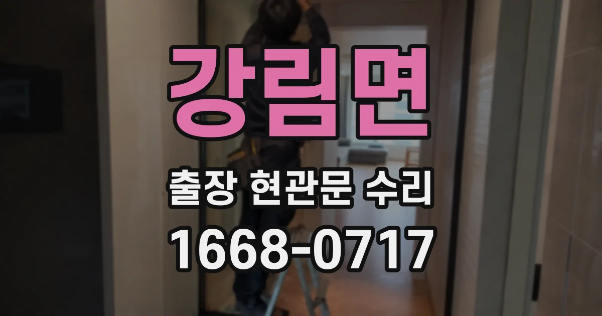강림면 출장 현관문 수리