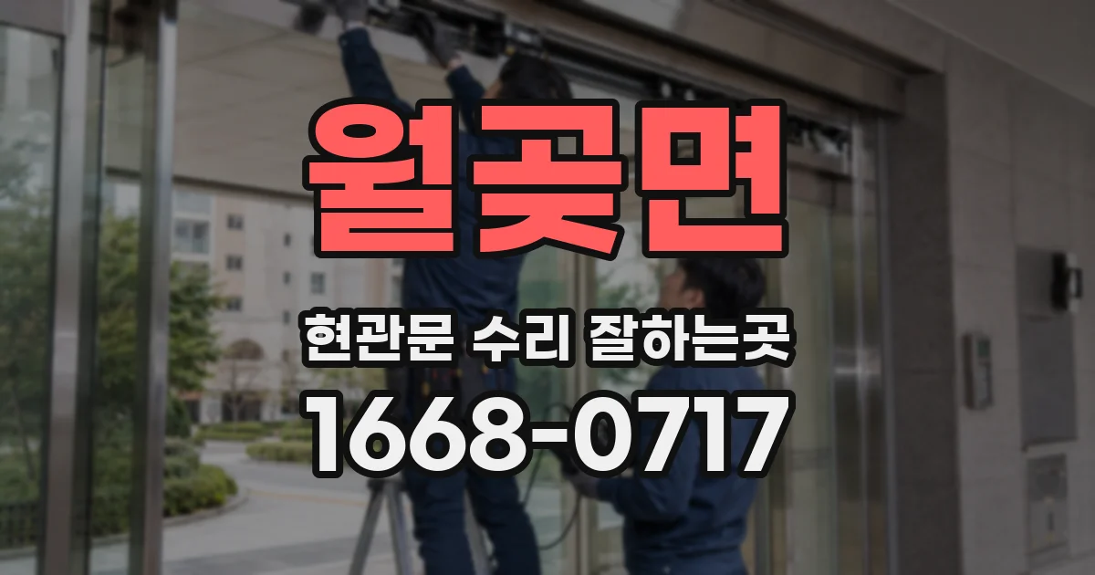 월곶면 현관문 수리 잘하는곳
