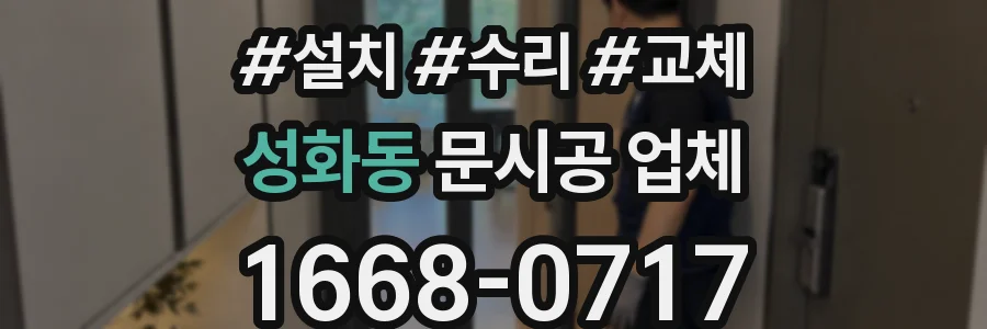 성화동 문시공 업체