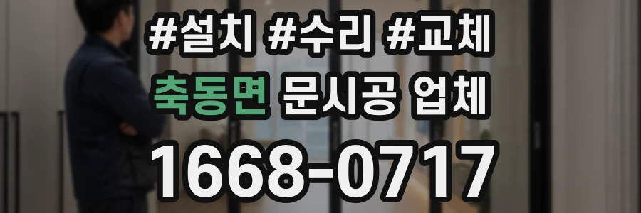 축동면 문시공 업체