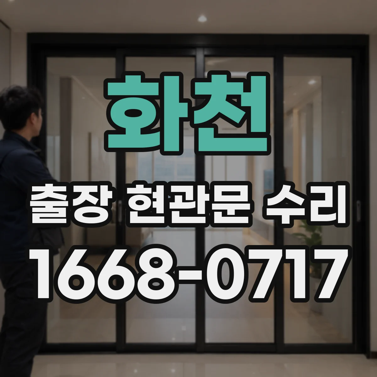 화천 출장 현관문 수리